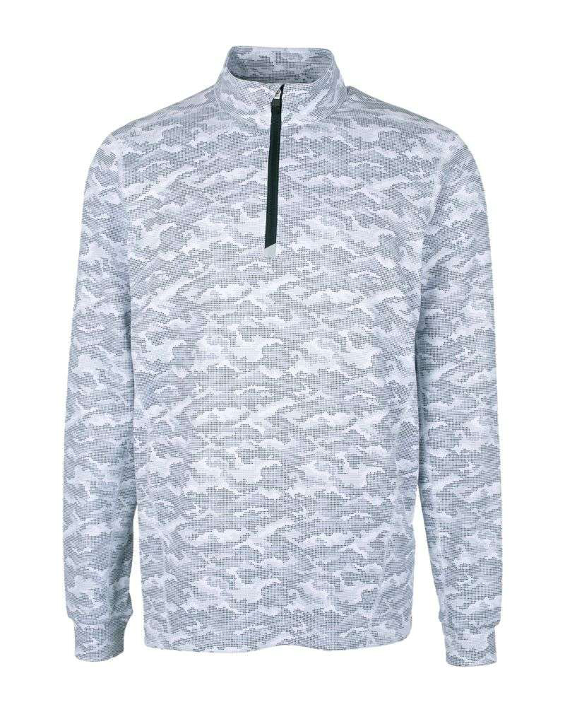 High Quality Men's Golf Jersey with Embroidered Logo Zip Pullover Essential Sweatshirt for Autumn Sublimation Performance
