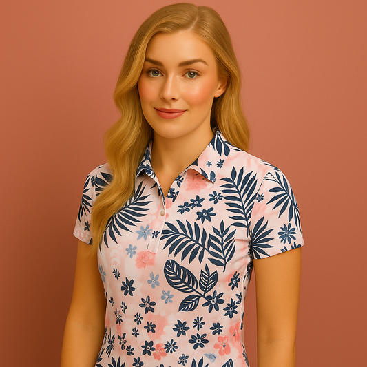 High Quality Custom logo Vintage Casual Women Golf Shirts Girls Quick Dry Slim Fit Big Polo Women Golf Outfit t Shirt