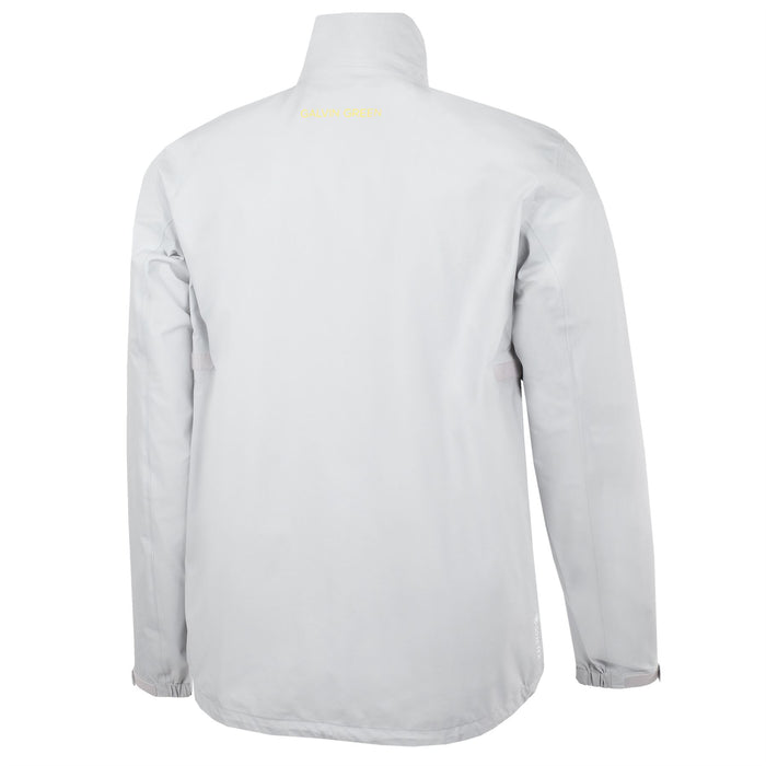 Custom Men's High Quality Long Sleeve Sweatshirt Waterproof Golf Jacket with Patchwork Pattern and Front Logo