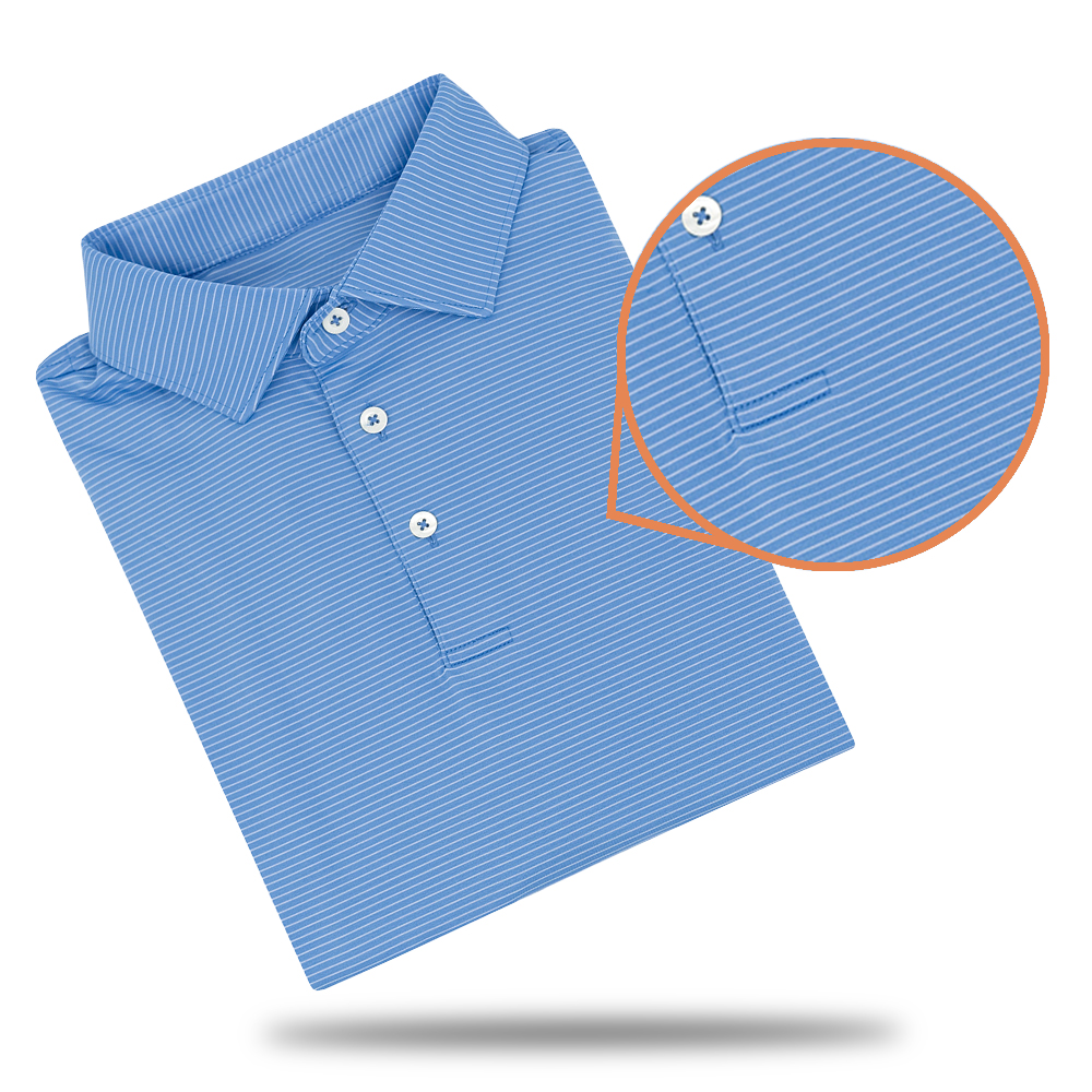 Custom High Quality 4 Way Stretch Sublimation Luxury Quick Dry Slim Fit Custom logo Embroidery Golf Polo Bamboo Tshirt Men