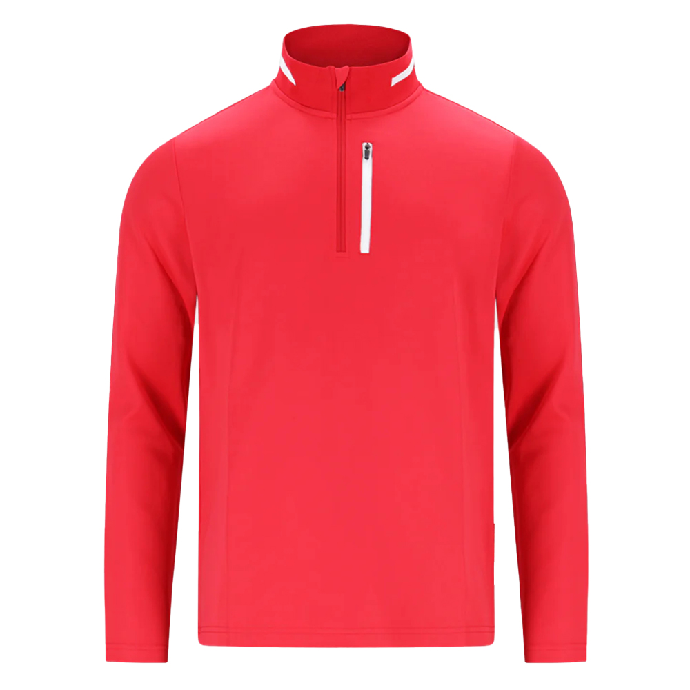 Custom High Quality logo Printed Plain Color Sports Golf Long Sleeve 1/4 Zip Collar With Pocket Pullover Sportswear Sweatshirt