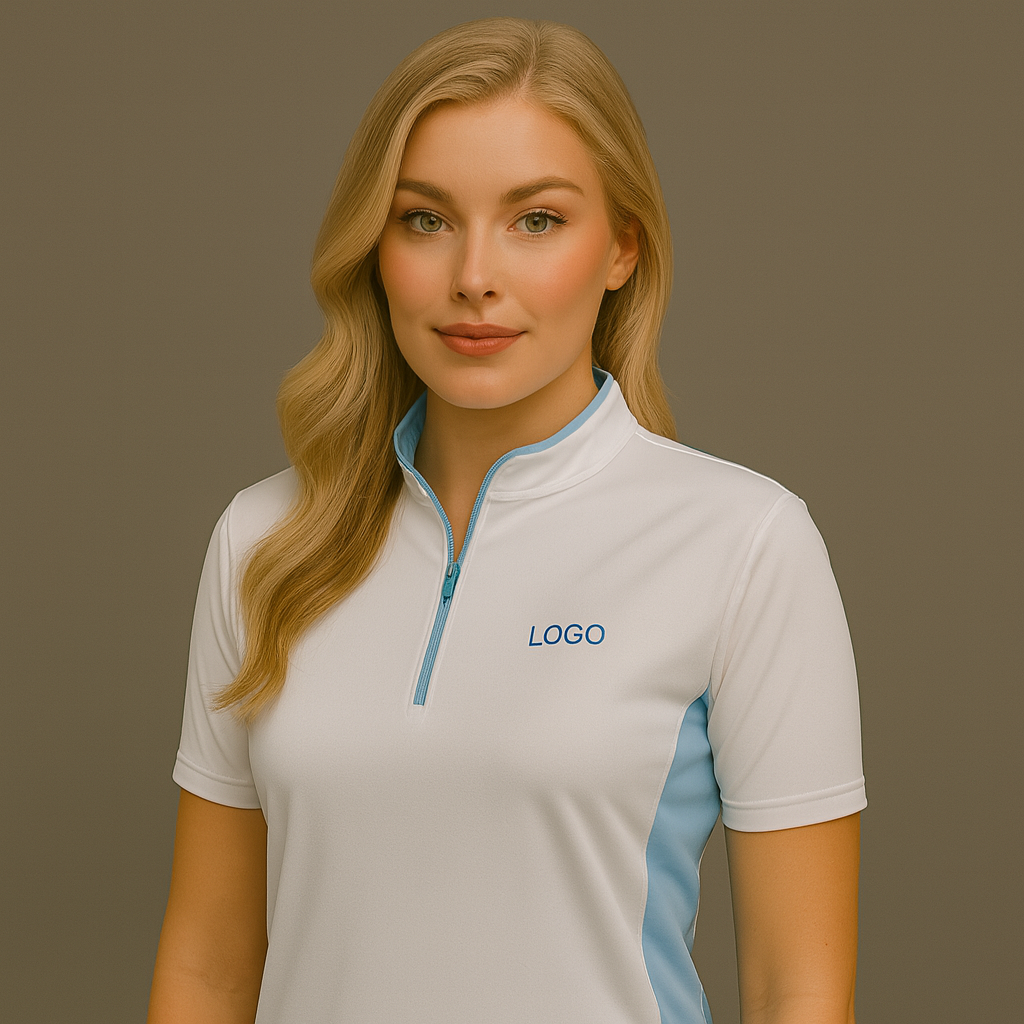 Custom LOGO Loose Breathable Golf Women Golf 1/4 Zip Pullover Quarter Zip Sun protection Athletic Wear Sweatshirt