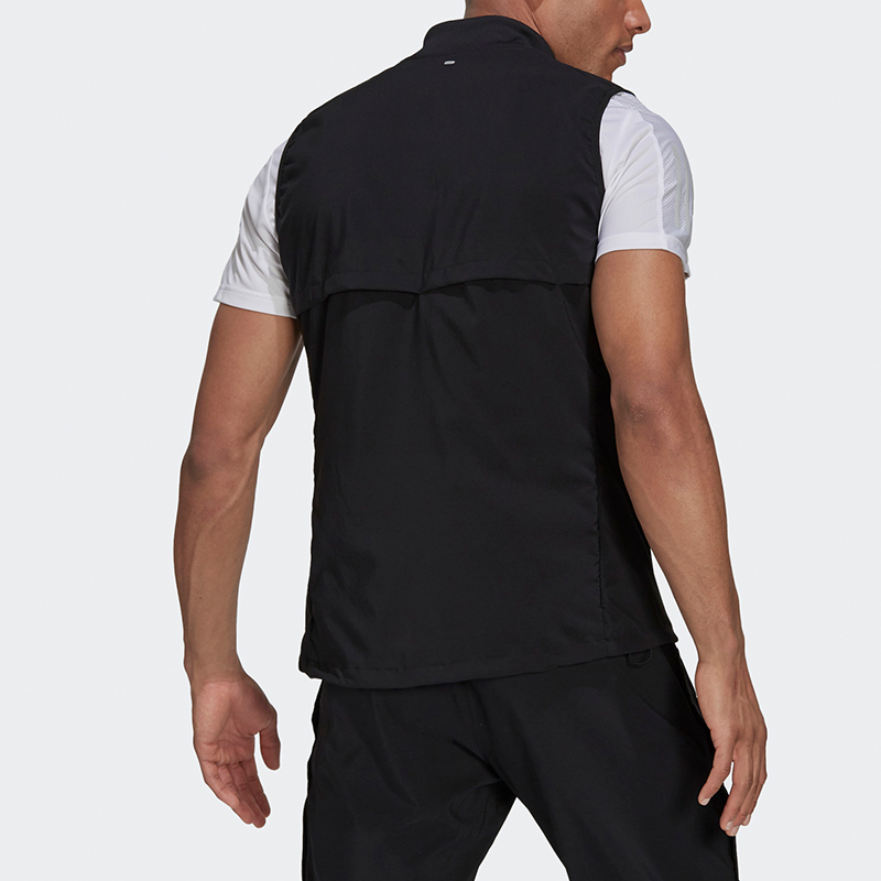 Hot-selling lightweight polyester vests, high-quality customized solid-color men's sports vests