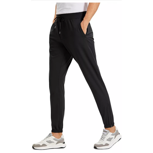 Cotton hip-hop golf jogging ankle-zipper plus-size hiking flat-bottomed breathable quick-drying medium-size wrinkle-resistant and anti-flatulence pants
