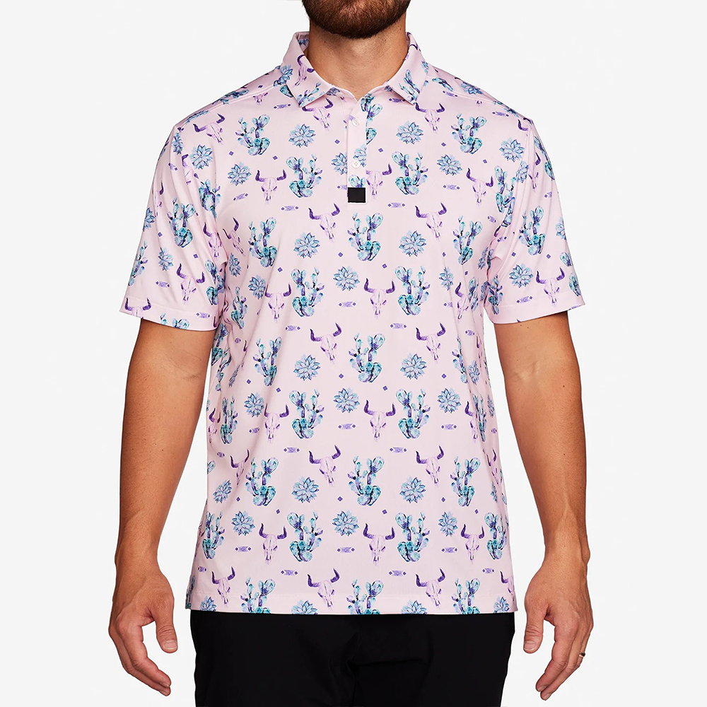 Men's Dry Fit Jersey Golf Shirt High Quality Custom Summer Short-Sleeved for Polo Printed Clothing Manufacturers Design