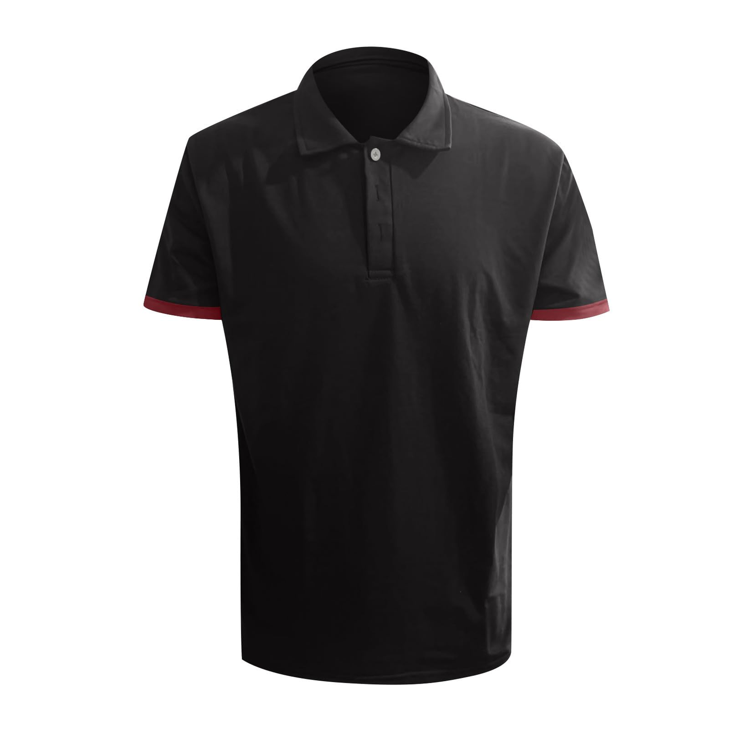 Custom Logo 100% Polyester Plain Solid Quick Dry Short Sleeve Polo Shirts Contrasting Jersey Fabric Dyed With Unique Features