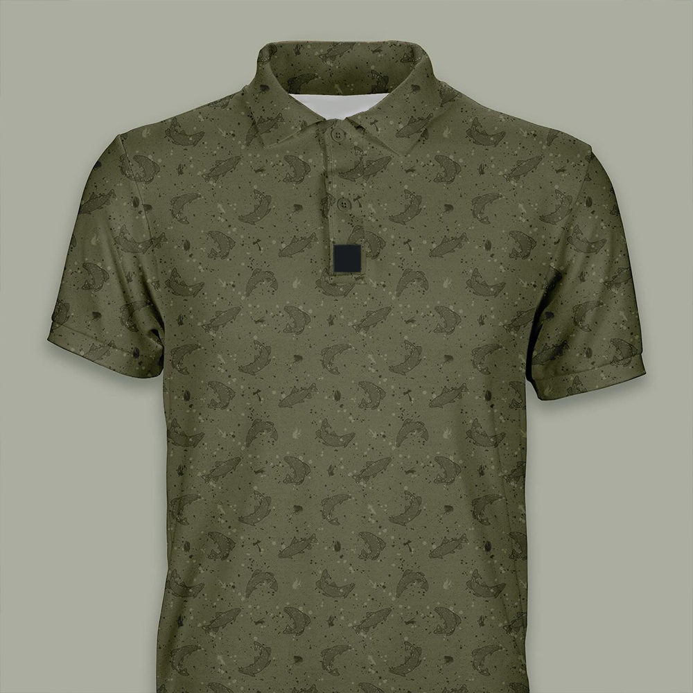 Custom logo Embroidered Luxury Performance High Quantity 94% Polyester 6 % Spandex Golf Polo Shirt