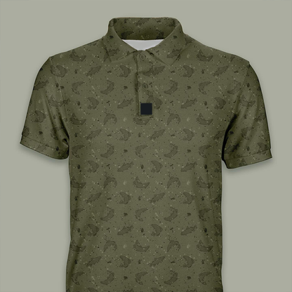 Custom logo Embroidered Luxury Performance High Quantity 94% Polyester 6 % Spandex Golf Polo Shirt
