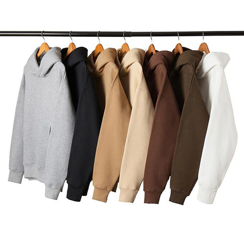 OEM ODM Casual Men Custom 200-600gsm Cotton Heavyweight Hoodies Fashion Sports Pullover Bulk Oversized Hoodies