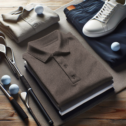 Custom Logo Breathable Short Sleeve Men High Quality Performance Luxury Designer Knit Business Casual Golf Polo T-shirt