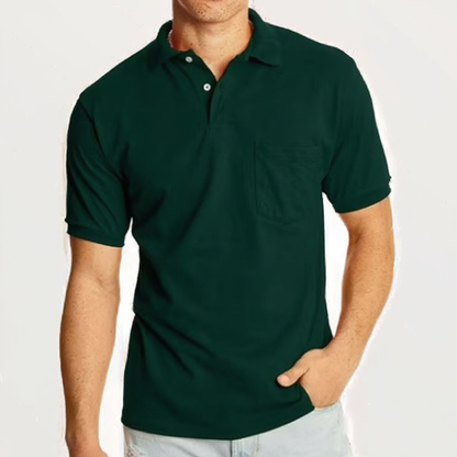 High Quality 100 Cotton Casual Customized logo Uniform Plain Golf Blank T Shirt Mens Polo Shirts
