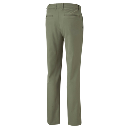 Custom logo, four-way stretch, slim-fitting, sporty and comfortable golf pants with zipper specifications, men's 100% cotton pants