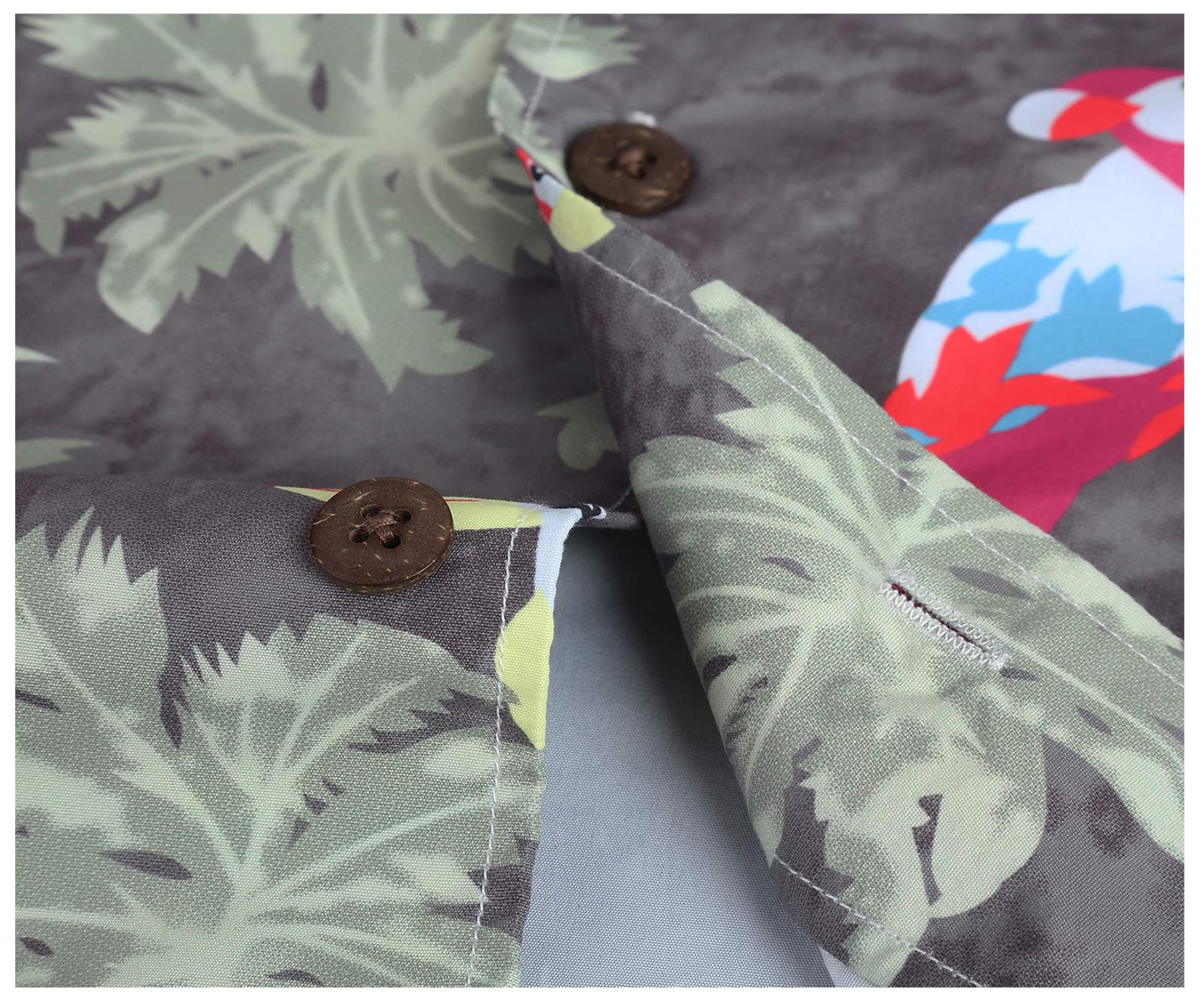 High Quality Custom Logo Casual Short Sleeve Hawaiian Print Funky Vacation Oversized Button up Shirt for Men