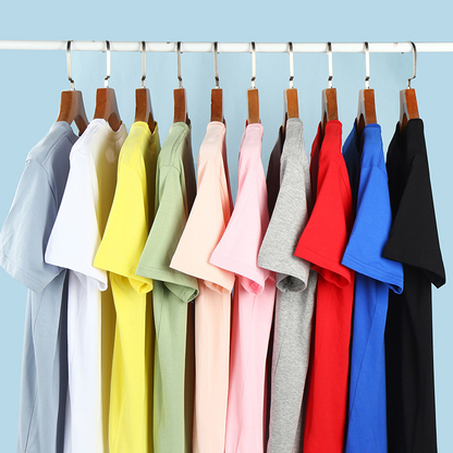 Custom Men's Summer T-Shirt Solid Color 100% Cotton Knitted Apparel Oversize Casual Style with Logo Printing Manufactured China