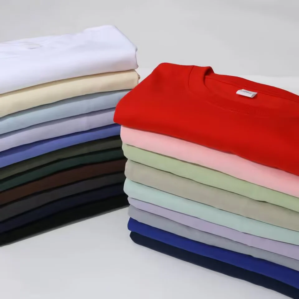 Summer Cotton T-Shirts - Custom Polo Shirts in Various Colors for Comfort and Style