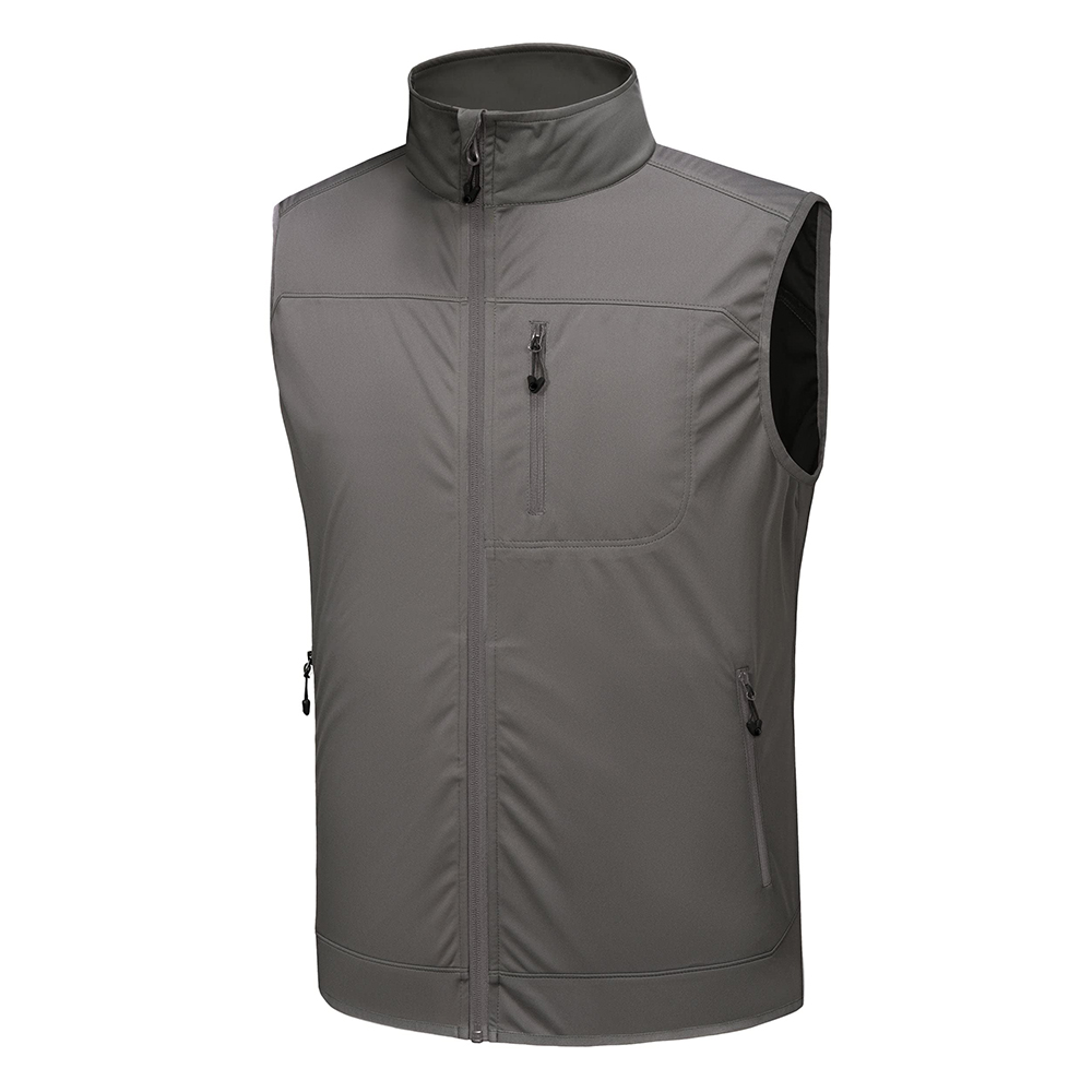 High-quality reversible men's golf jacket outerwear, provided by custom manufacturers, equipped with breathable and rainproof vests