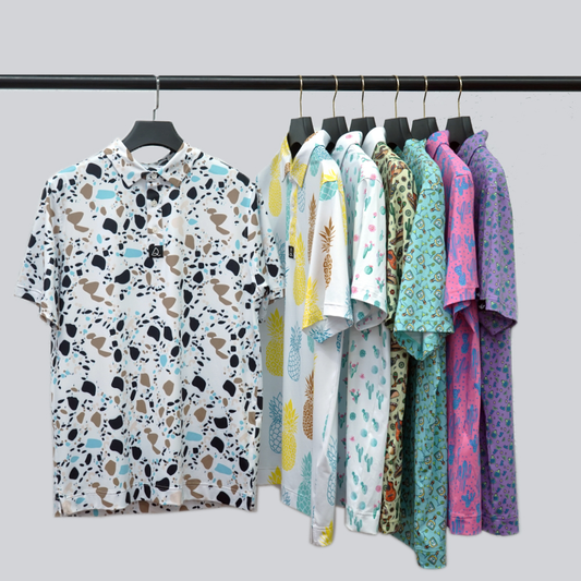 Best Price Slim Fit Golf for Polo Shirt Quick Dry Floral Print with Custom Embroidered Logo Vintage Funny Golo for Polo Shirts