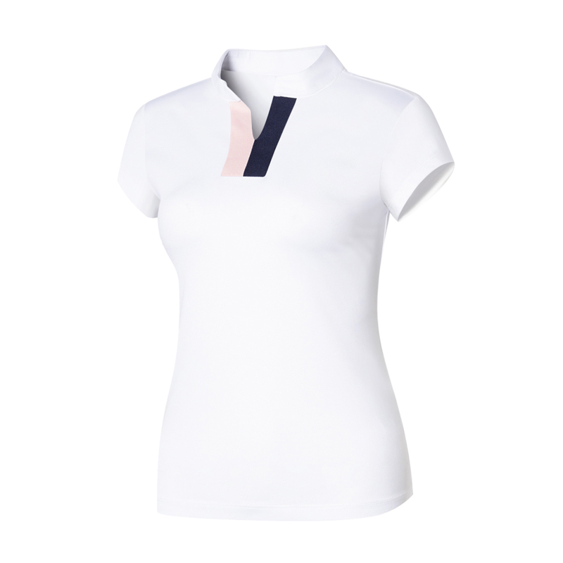 Custom Logo Design Women Golf Polo Shirt Slim Fit Lady Manufacturer Apparel Embroidered Logo Golf Wear Polo Shirts