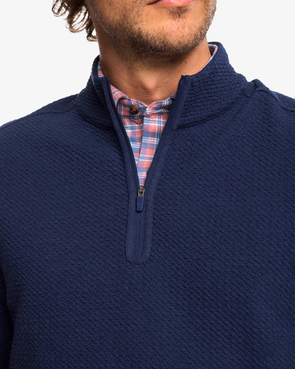 High Quality Stylish Custom Wholesale Stand Collar Quarter Zip Men's Oversized Sweatshirt Half Zipper Men's Pullover