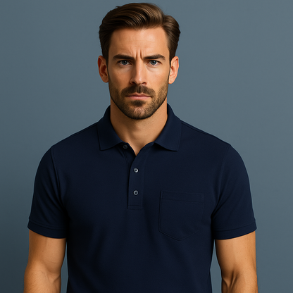 Golf Polo Shirt Custom logo Printed Quick Dry Work Shirt Plain Polyester Sublimation Mens Blank Uniform Golf Polo Shirt for Men