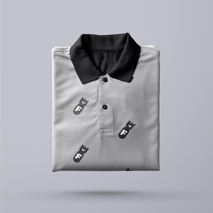 Luxury High Quality 75% Recycled Nylon 25% Spandex Golf Shirt Allover Print Men Clothing Golf Polo Shirts Custom Logo
