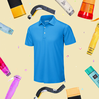 Best Quality Casual Short Sleeve Polo Men's Clothing 100 Cotton Polo Shirts with Custom logo
