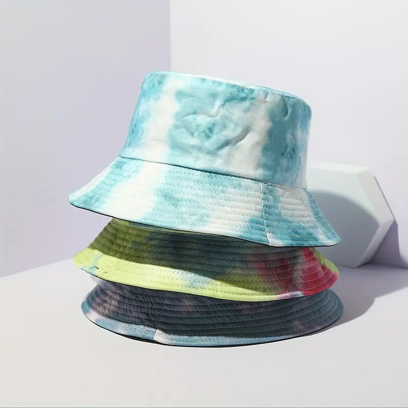 Custom logo bucket hats, cotton fisherman hats with heat transfer printed images, custom cotton bucket hats