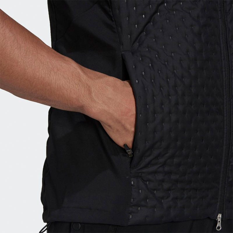 Hot-selling lightweight polyester vests, high-quality customized solid-color men's sports vests