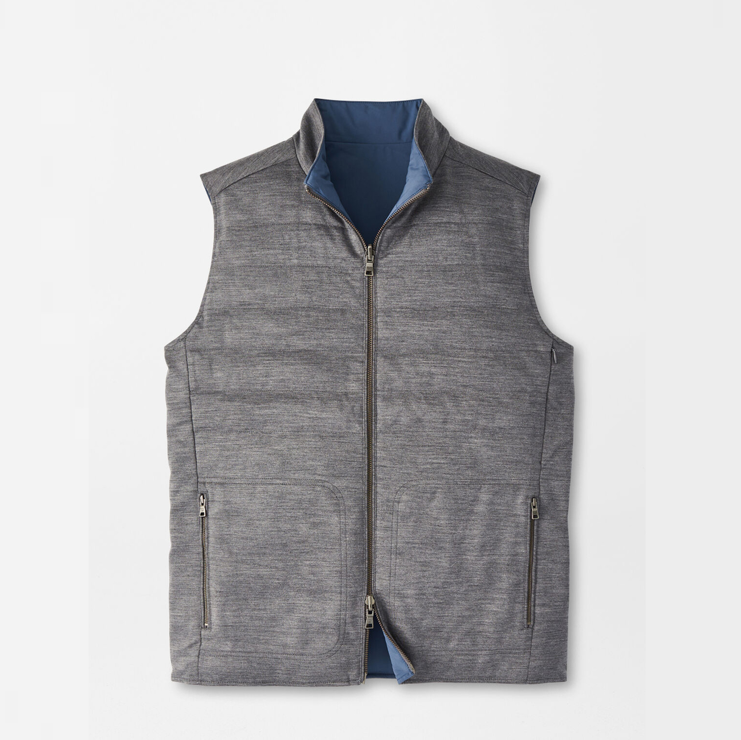 OEM golf apparel with brand-new design, high quality, winter customized, full-zip, lightweight soft shell, windproof sleeveless multifunctional golf down vests