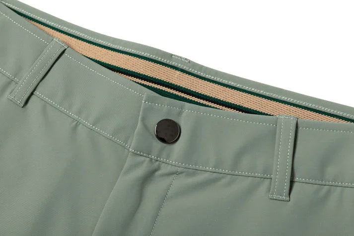 Bulk Custom Qiandao Apparel Light Green Men's Shorts with Comfortable Fit with Logo Embroidery - Manufacturer Qiandao