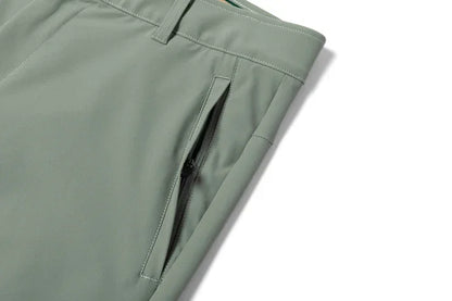 Bulk Custom Qiandao Apparel Light Green Men's Shorts with Comfortable Fit with Logo Embroidery - Manufacturer Qiandao