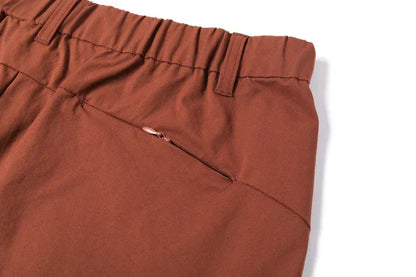 Bulk Custom Qiandao Apparel Vintage Brown Shorts for Men ¨C Classic Fit with Logo Embroidery - Manufacturer Qiandao